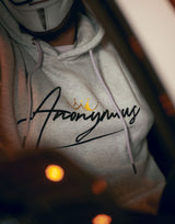 Light Grey Anonymous Men's jumper