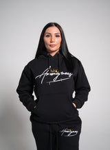 Black Anonymous Womans Jumper