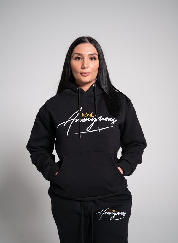 Black Anonymous Womans Jumper