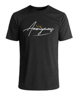 Black Anonymous T shirt