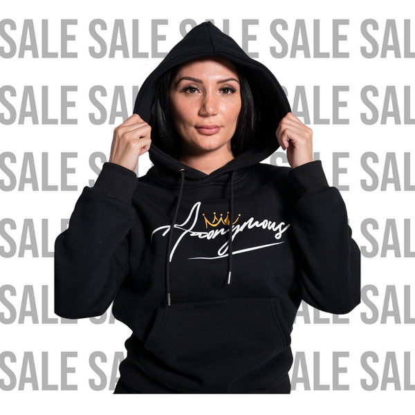 Black Anonymous Womans Jumper