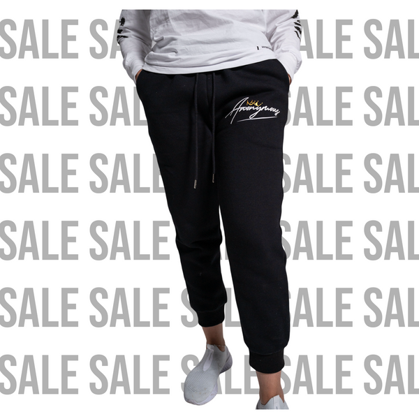 Oversize Women black trackies