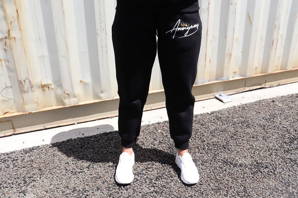 Oversize Women black trackies